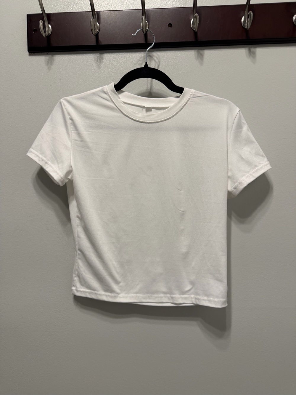 Women’s White Crewneck T-Shirt